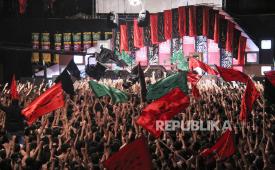 ILUSTRASI Masyarakat Iran mengenang Tragedi Karbala tiap tanggal 10 Muharram