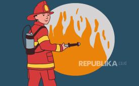 Ilustrasi Pemadam kebakaran