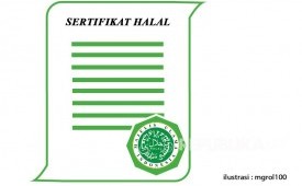 Ilustrasi Sertifikat Halal