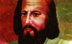 Ilustrasi wajah Imam Al-Ghazali.