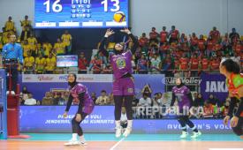 Jakarta Pertamina Enduro memastikan diri ke Final Four dengan menempati peringkat kedua klasemen Proliga Putri.