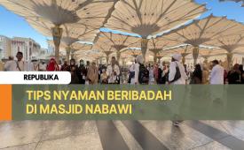 Jamaah haji dari seluruh dunia mulai memadati Masjid Nabawi, Madinah, Arab Saudi.