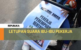 Jaringan Perempuan untuk Negara Peduli Pengasuhan atau Jaga Pengasuh meminta pemerintah menyediakan fasilitas daycare yang aman dan gratis untuk ibu-ibu pekerja.