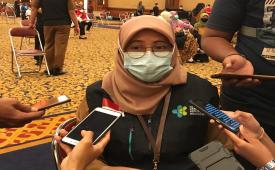 Kepala Dinas Kesehatan (Dinkes) Kota Bogor Sri Nowo Retno.