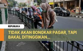 KAI Jakarta Tegaskan Larangan Aksi Lompat Pagar di Stasiun Cikini