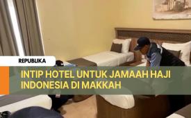 Kamar itu akan dipakai oleh jamaah haji Indonesia yang bergerak ke Makkah pada Sabtu 10 Mei 2025.