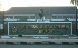 Kampus Universitas Jenderal Soedirman (Unsoed) Purwokerto. Universitas Jenderal Soedirman (Unsoed) tidak jadi menaikkan UKT 100 persen.