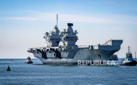 Kapan Induk Inggris HMS Queen Elizabeth