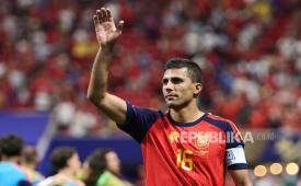 Kapten timnas Spanyol Rodri.