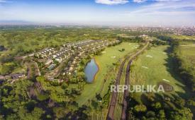 Kawasan properti di Cimanggis, Depok. 