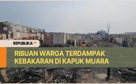 Kebakaran besar terjadi di kawasan padat penduduk Kelurahan Kapuk Muara, Kecamatan Penjaringan, Jakarta Utara, pada Jumat (6/6/2025). Setidaknya, terdapat ribuan warga yang terdampak akibat kebakaran tersebut.