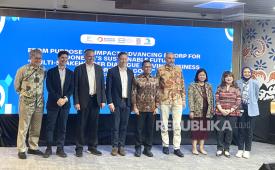 Kegiatan Site Visit Asia B Corp Summit 2026 yang digelar Danone Indonesia, di Jakarta, Kamis (25/6/2026).