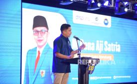 Ketua Dewan Pengurus Daerah Komite Nasional Pemuda Indonesia (DPD KNPI) Kota Bandung periode 2025–2028, M Bena Aji Satria 