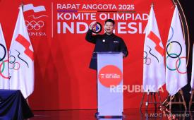 Ketua Komite Olimpiade Indonesia/NOC Indonesia Raja Sapta Oktohari,