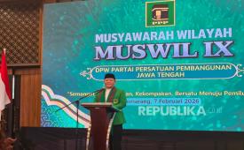 Ketua Umum PPP Mardiono.