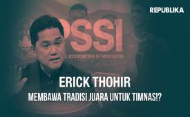 Ketua Umum PSSI Erick Thohir .
