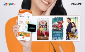 Kolaborasi VISION+ dan Oxygen.id bakal menghadirkan layanan eksklusif yang memungkinkan pelanggan Oxygen.id menikmati berbagai konten premium dari VISION+.