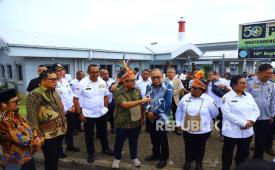 Kunjungan kerja Panja Pengelolaan Perbatasan Wilayah Negara Komisi II DPR RI di Provinsi Papua, Rabu (4/2/2026).