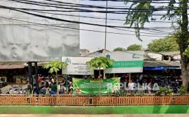 Kondisi Pasar Serdang, Kemayoran, Jakarta Pusat. 
