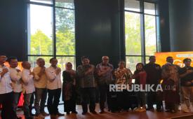 Konferensi pers Global Innovation and Future Technology Summit (GIFTS) 2026 di Gelanggang Inovasi dan Kreativitas (GIK) UGM, Selasa (21/9/2026). 
