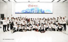 Kontingen Indonesia di Asian Youth Para Games (AYPG) 2021 Bahrain yang meraih posisi empat.