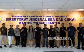 Kunjungan PT UMME IDN DIV ke Kanwil Bea Cukai Banten, Rabu (2/9/2026).