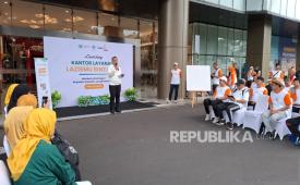 Lembaga Amil Zakat, Infak dan Sedekah Muhammadiyah (LazisMu) resmi meluncurkan kantor layanan di Bintaro, Tangerang Selatan, Banten, Ahad (20/7/2025). Peluncuran ini dihadiri oleh Wali Kota Tangerang Selatan, Benyamin Davnie.