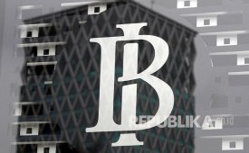  Logo Bank  Indonesia, Bank Indonesia mempertahankan suku bunga (BI Rate) di level 6 persen.