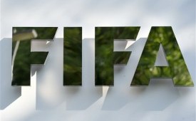 Logo Federasi Sepak Bola Dunia (FIFA). FIFA telah secara resmi membatalkan Indonesia sebagai tuan rumah Piala Dunia U-20 2023.