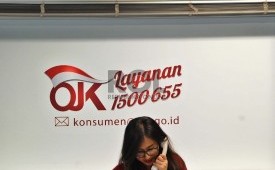 Logo Otoritas Jasa Keuangan (OJK).
