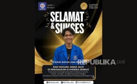 Mahasiswa Prodi RPL UBSI, Yehezkiel Rafhael berhasil lolos dan diterima sebagai peserta Remote Internship di FlyRank Corp, perusahaan teknologi berbasis di Amerika Serikat (AS) yang berfokus pada pengembangan solusi berbasis artificial intelligence (AI).