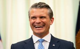 Menter Pertahanan Amerika Serikat Pete Hegseth.