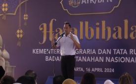 Menteri ATR/BPN, Agus Harimurti Yudhoyono