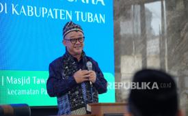Menteri Pendidikan Dasar dan Menengah (Mendikdasmen), Abdul Muti melakukan kunjungan kerja di Kabupaten Tuban, Jawa Timur, Ahad (11/1/2026).