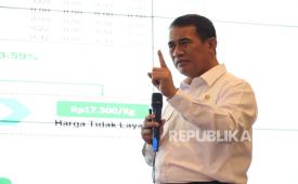 Menteri Pertanian (Mentan) Andi Amran Sulaiman menyebut pemerintah menyiapkan lahan seluas 1–2 juta hektare untuk mendukung produksi etanol nasional. (Ilustrasi)