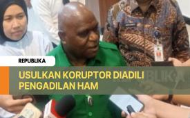 Menteri Pigai Dorong Korupsi Masuk Pelanggaran HAM