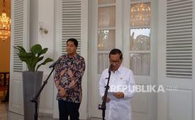 Menteri PKP Maruarar Sirait dan Gubernur Jakarta Pramono Anung saat memberikan keterangan di Balai Kota Jakarta, Rabu (10/9/2025).