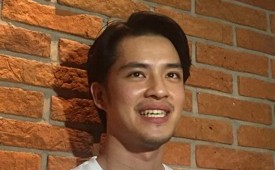 Morgan Oey, salah satu pemeran Film Perayaan Pertama.