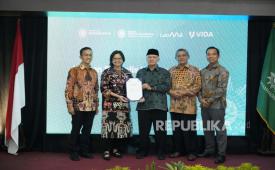 MoU antara PP Muhammadiyah dengan VIDA saat peluncuran e-KTAM di Jakarta, beberapa waktu lalu.