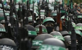 Brigade al-Qassam sayap militer Hamas (ilustrasi). Hamas melakukan rehabilitasi kekuatannya di Gaza