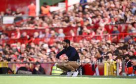 Pelatih Manchester United Ruben Amorim.