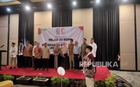 Pelepasan Tim EMT 3 dan 4 BSMI ke Jalur Gaza di Jakarta, Jumat (27/6/2025).