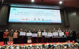 Peluncuran The UBM Research Center for Data Science & AI di Kampus UBM, Serpong, Tangerang, Rabu (9/9/2026).