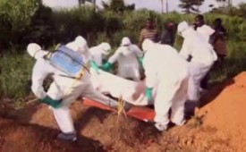 Pemakaman korban virus Ebola
