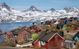 Pemandangan salah satu sudut Kota Greenland