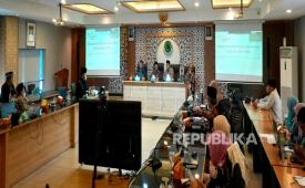 Pembekalan pemuka agama di gedung MUI, Jakarta, Sabtu (12/7/2025).