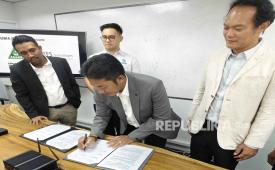 Kembangkan <em>Platform </em>Siber Kuantum, GP Ansor Gandeng Perusahaan Singapura