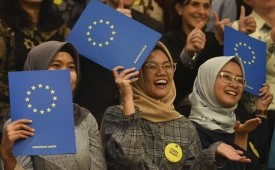 Penerima beasiswa (ilustrasi).