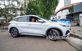 Mobil listrik BYD Atto 3.