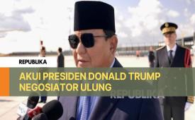 Penjelasan Presiden Prabowo Soal Tarif Dagang ke AS Turun